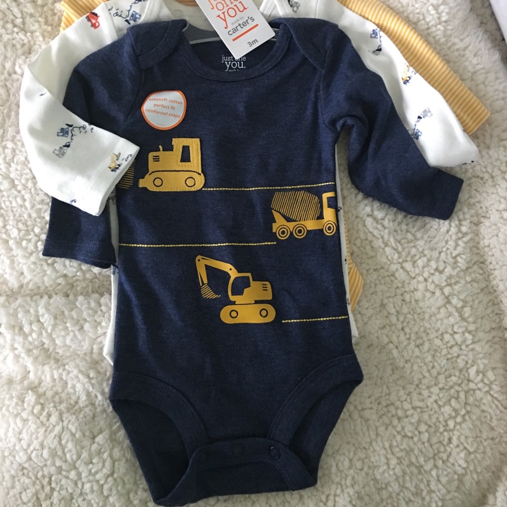 NWT Carter’s Onesie Three Pack - 3 months